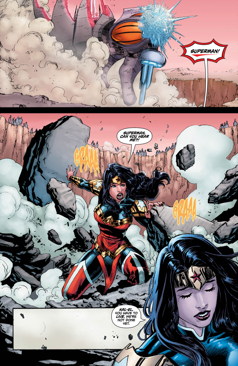 Illustration for article titled Exclusive DC preview: The fight against Vandal Savage continues in Superman #49